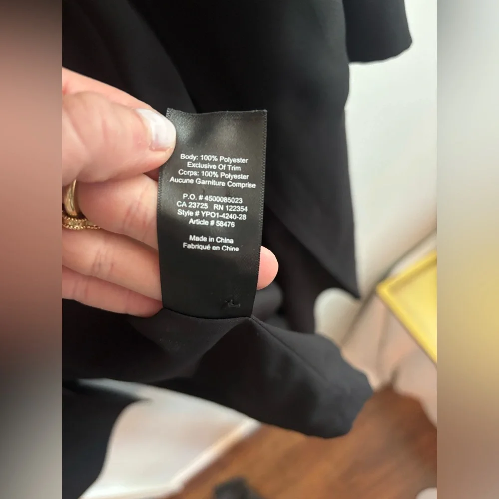 Aritzia Babaton Quincy flowy duster tie waist sheer jacket - Picture 11 of 14